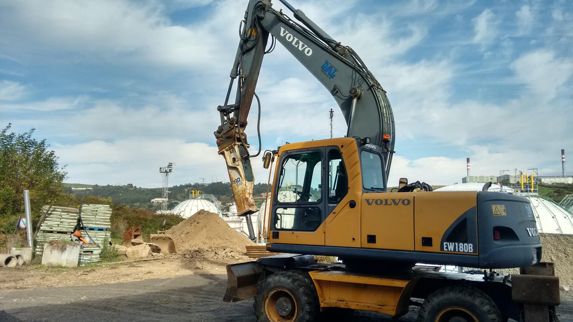 Empresa de excavaciones en A Coruña